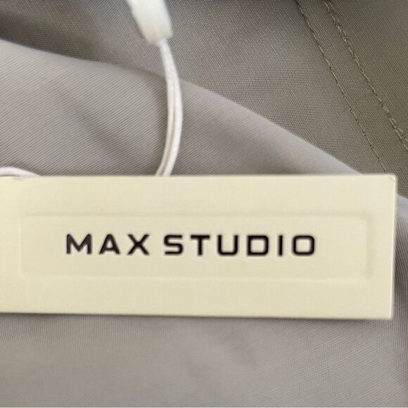 Max Studio- Cargo pants with button ankle. Size: Large Color: Sage - Picture 9 of 13